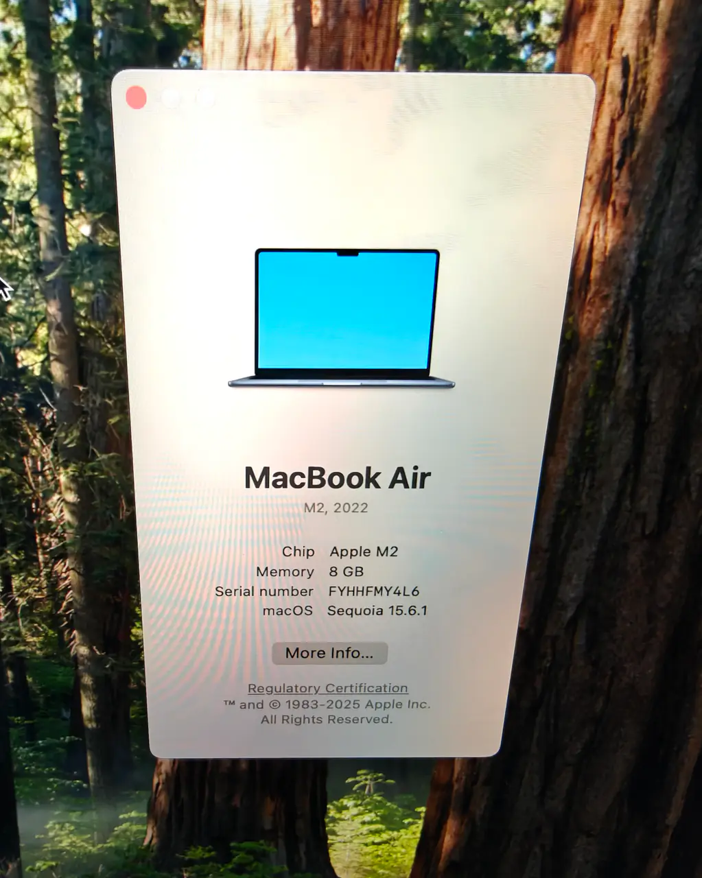 apple macbook air m2 13.6inch (preowned)